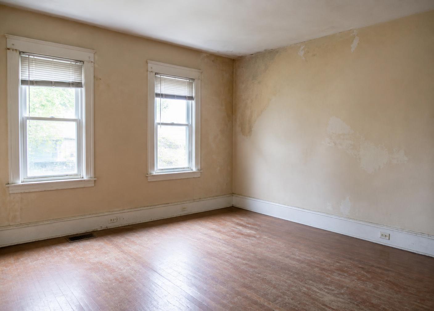 Room before painting